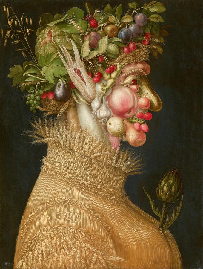 giuseppe-arcimboldo jardins de l'abbaye saint Georges